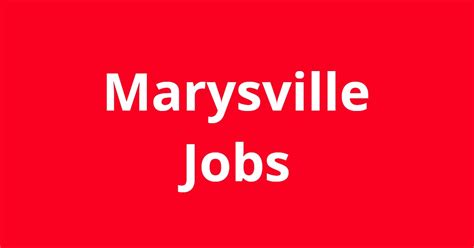Also provides in-service training opportunities, volunteer recognition, academic and employment references. . Indeed jobs marysville ohio